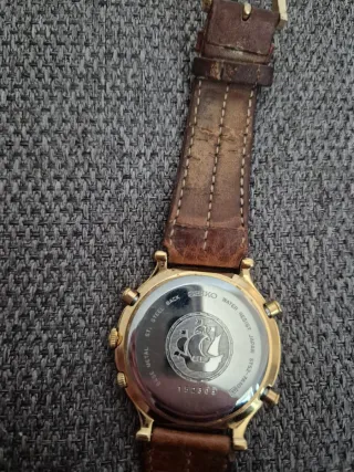 Orologio Seiko World Timer Oro Quarzo