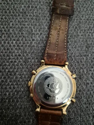 Orologio Seiko World Timer Oro Quarzo