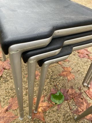 4 Sillas Toshiyuki Kita Negras