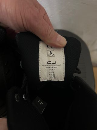 Stivaletti moto OJ neri