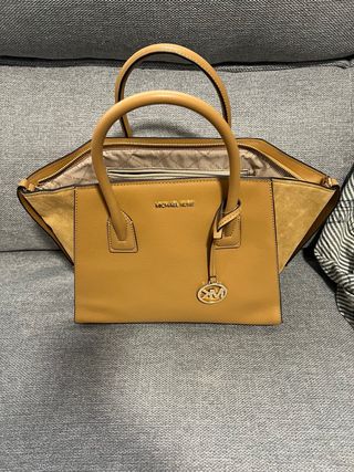 Bolso Michael Kors Avril Camel Nuevo