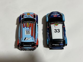 Scalextric Ford Focus y Hyundai i20 1:43