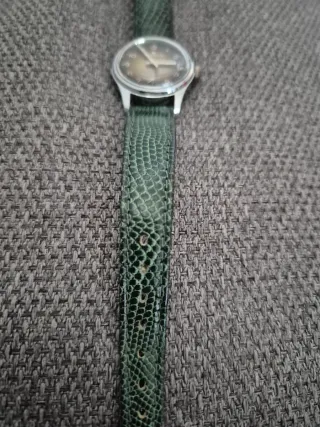 Orologio Oidus carica manuale verde