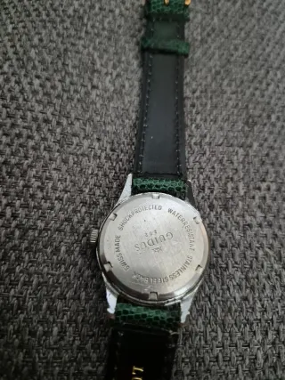 Orologio Oidus carica manuale verde