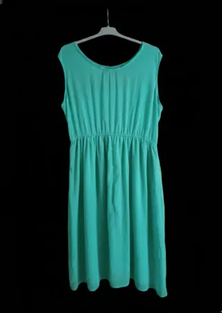 Vestido Fiesta Lentejuelas Turquesa