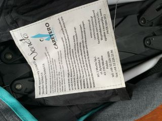 Silla de paseo bebé gris/turquesa. Sonata Caretero