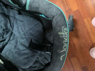 Silla de paseo bebé gris/turquesa. Sonata Caretero