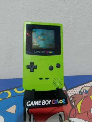 Nintendo Game Boy Color Verde + Juego El Rey León