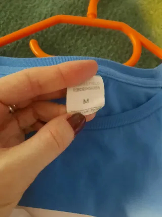 Camiseta Springfield Hombre Azul