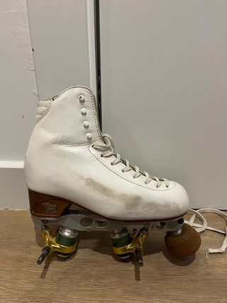 Pattini da Pattinaggio Artistico Bianchi