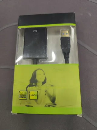 Adaptador USB a HDMI Full HD 1080p
