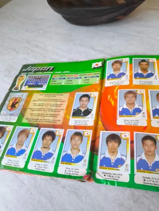 Álbum Panini Mundial Corea Japón 2002