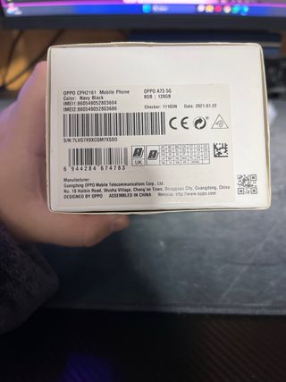 Oppo A73 5G 128GB Azul Oscuro