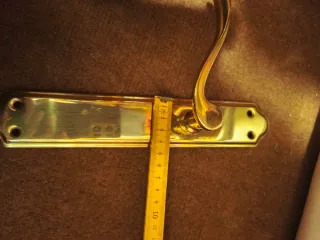 Lote 2 Manillas Puerta Doradas