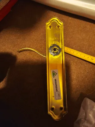 Lote 2 Manillas Puerta Doradas