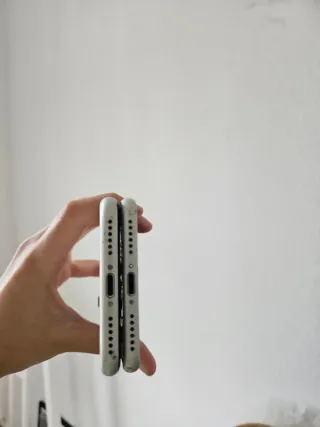 Lote 2 iPhone SE 2020 (Plata y Negro)