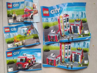 LEGO City 60110 Parque de Bomberos 90% Completo