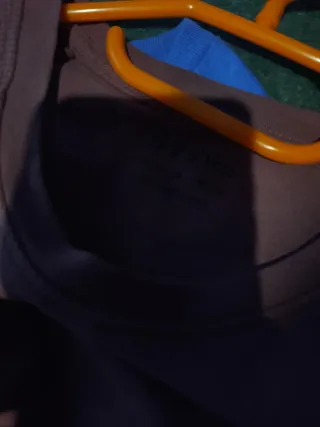 Camiseta Bershka Hombre Marrón