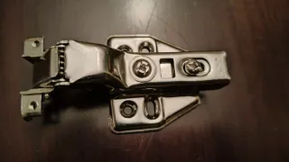 Bisagra para puerta cristal y aluminio