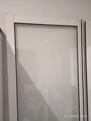 Balconera Aluminio Corredera con Persiana PVC