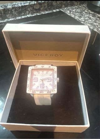 Reloj Viceroy Cuadrado Blanco