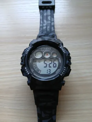 Reloj RYNDK Camuflaje Negro/Gris