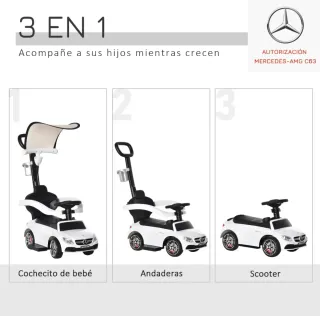 Correpasillos 3 en 1 para bebé