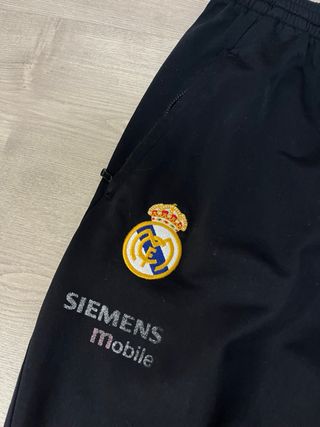 Chándal Adidas Real Madrid Negro Blanco