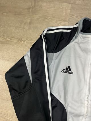 Chándal Adidas Real Madrid Negro Blanco