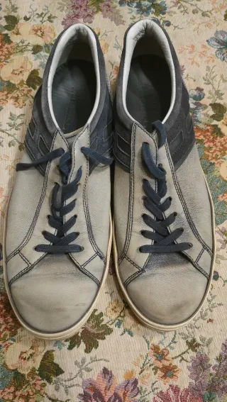 Scarpe Hogan uomo blu/grigie