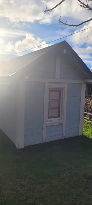 Casa de juego infantil azul