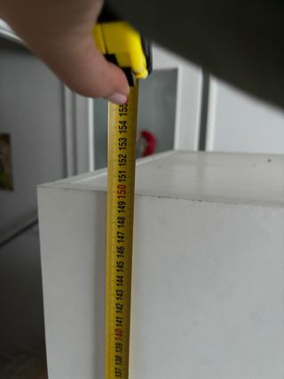 Armario extraíble blanco