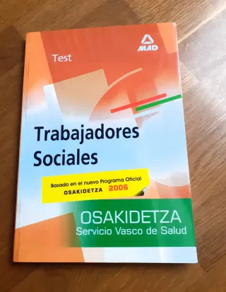 Test Trabajadores Sociales Osakidetza