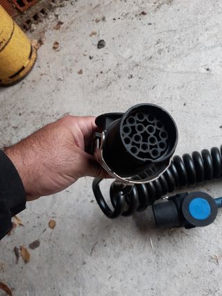 Cable luces semirremolque espiral