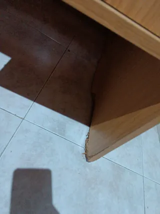 Escritorio de madera