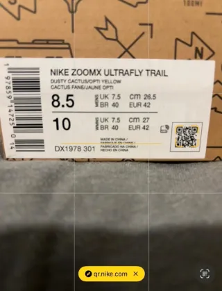 Zapatilllas Nike ZoomX Ultrafly Trail Running 42