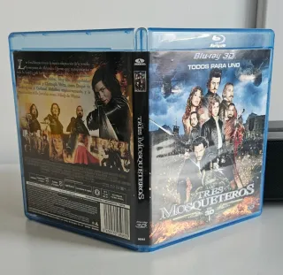 Blu-ray 3D Los Tres Mosqueteros