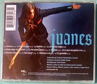 Juanes Mi Sangre cd