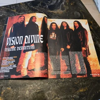 Metal Hammer Junio 2007 Vision Divine ITA