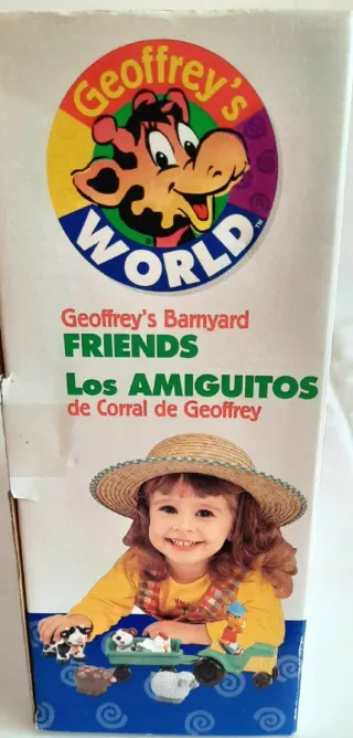 Juego de granja con animales y tractor