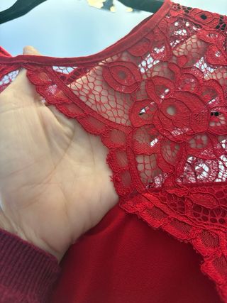 Vestido de fiesta largo rojo