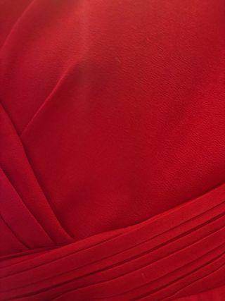 Vestido de fiesta largo rojo