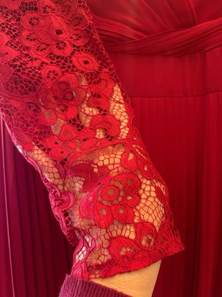 Vestido de fiesta largo rojo