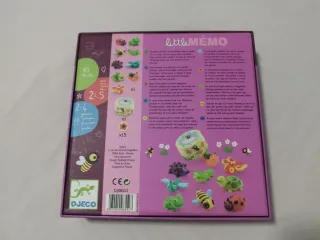 Lote 2 juegos Little Djeco: Cooperation y Memo