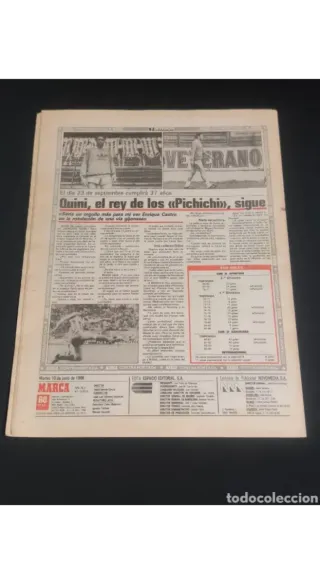 Periódico Marca Mundial México 1986