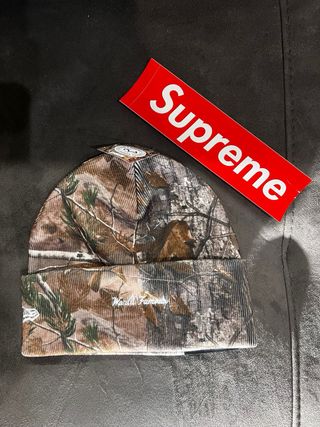 Gorro Supreme Box Logo Camuflaje FW25