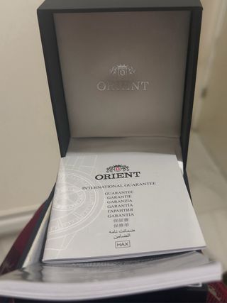 Orient Mako II Azul Automático 200m Full Set