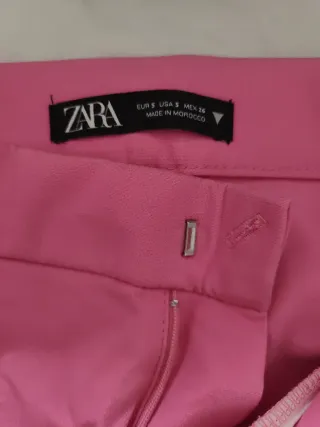 Pantalón Zara Rosa