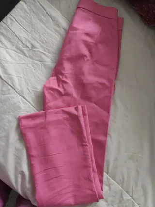 Pantalón Zara Rosa
