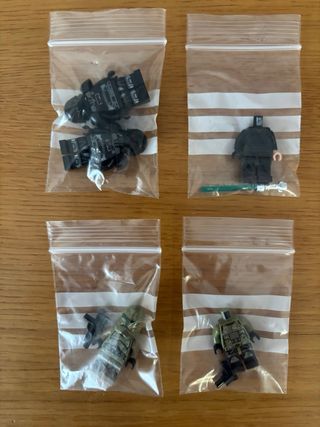 LEGO Minifigures and Parts